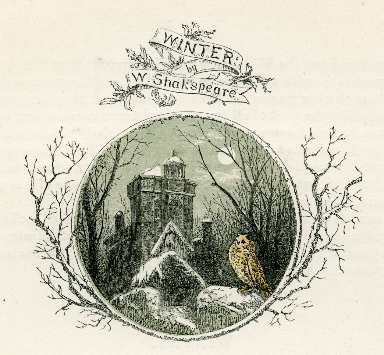 William Shakespearen talvi tekijältä Myles Birket Foster