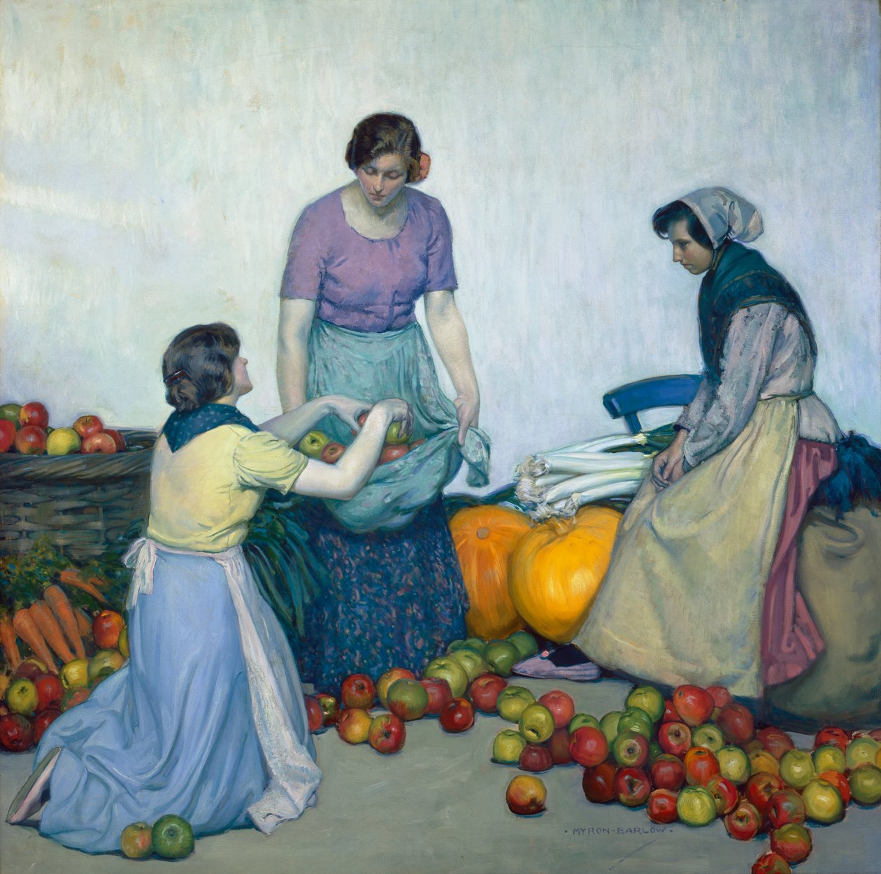 Omenat, n. 1914 tekijältä Myron G. Barlow