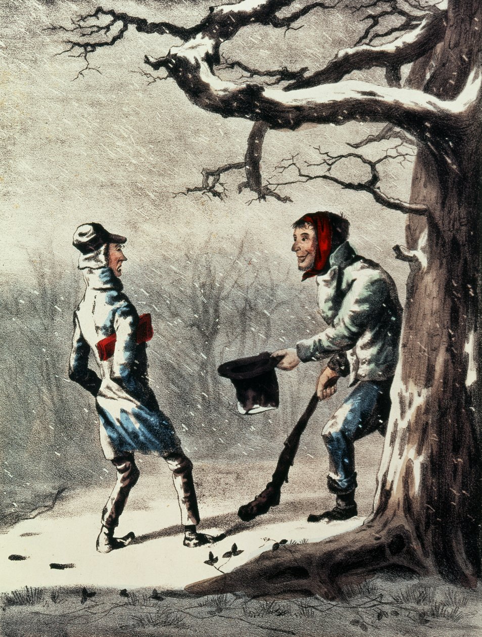 Hyvää uutta vuotta tekijältä N. and Ives, J.M. Currier
