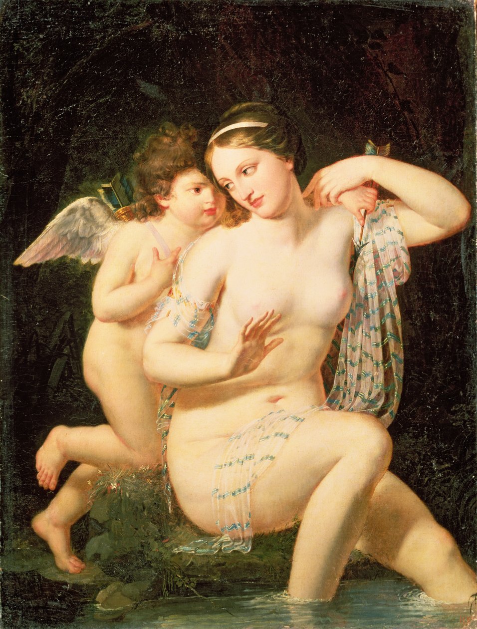 Venus ja Cupid tekijältä N. de Courtaille