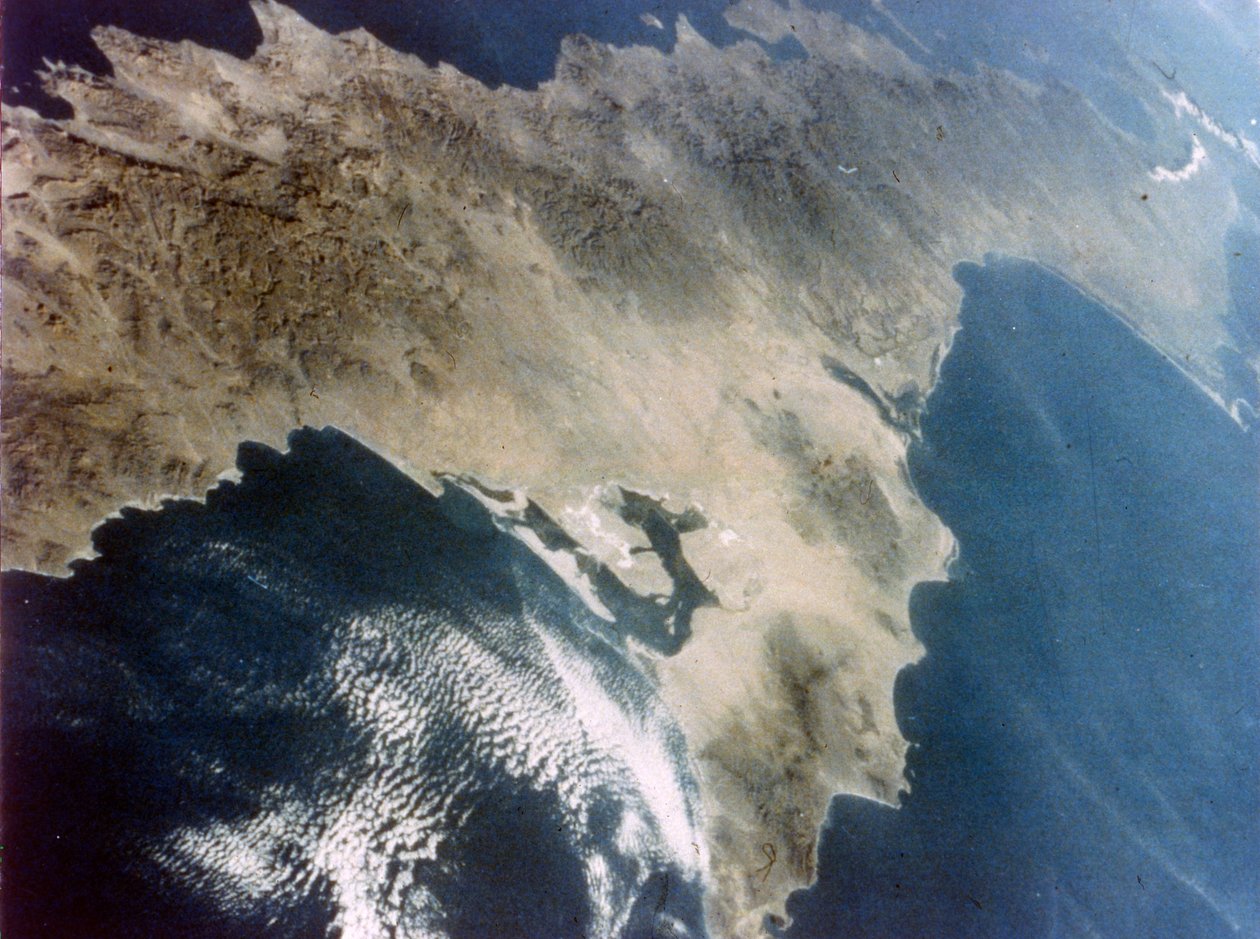 Baja California nähtynä toisesta avaruussukkulan lennosta marraskuussa 1981. tekijältä NASA Images