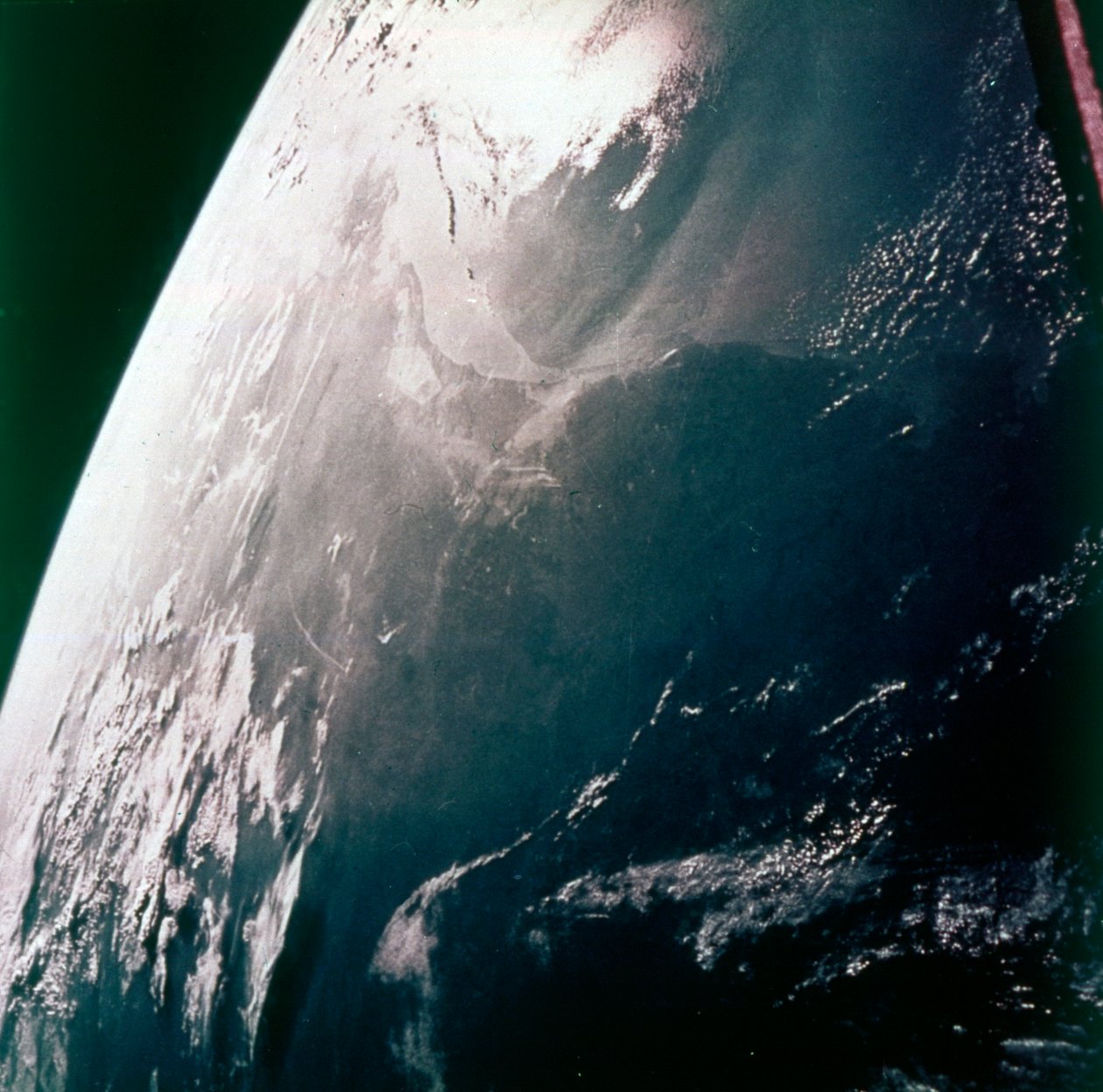 Maa avaruudesta - Persianlahden rannikko, Houston ja Galveston Bay, USA, 1980-luku. tekijältä NASA Images