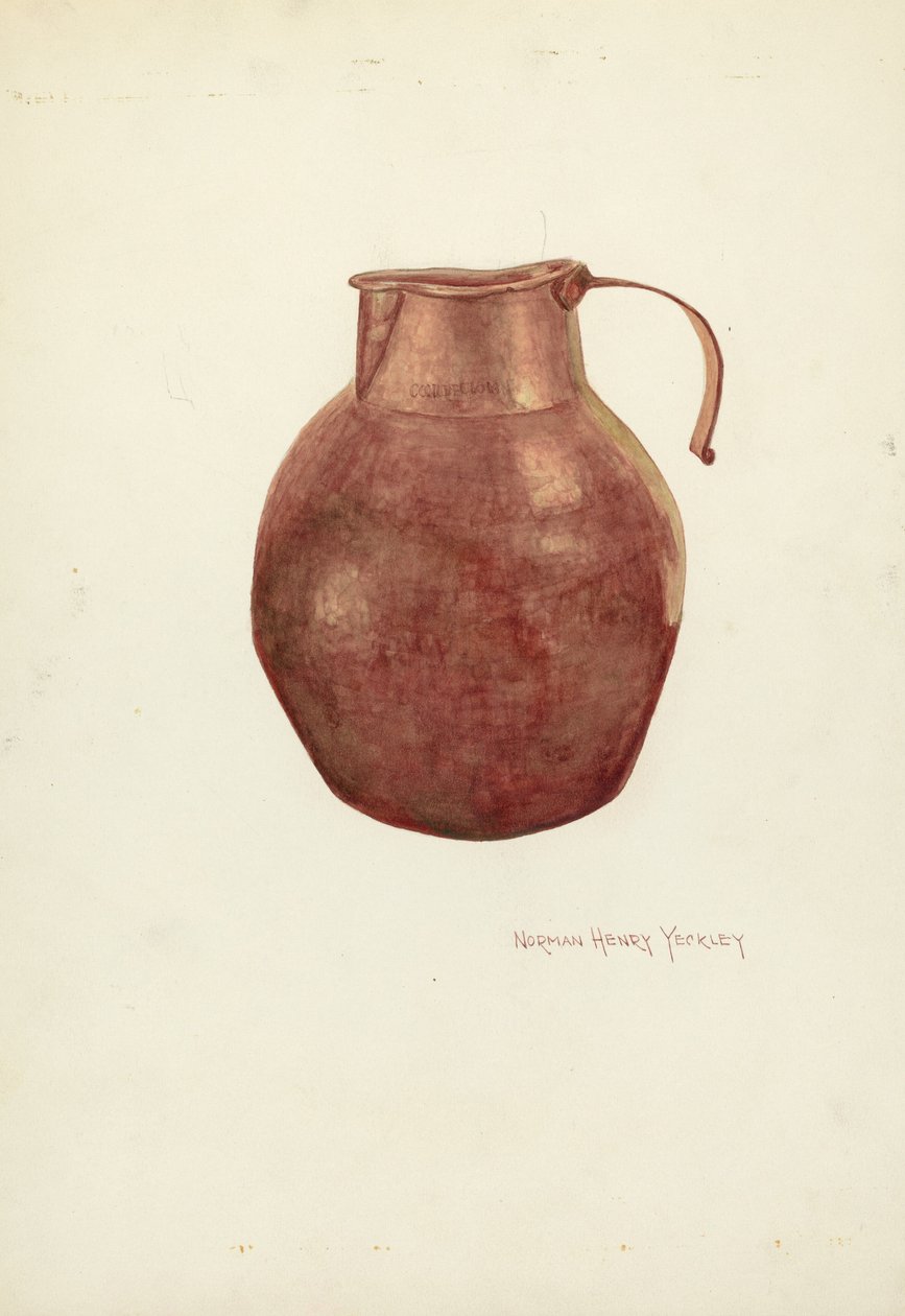 Kupari kannu tekijältä N.H. Yeckley