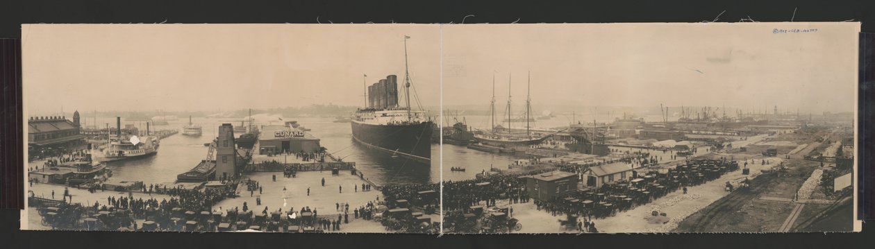 Lusitania ennätysmatkan lopussa tekijältä N.W. Penfield