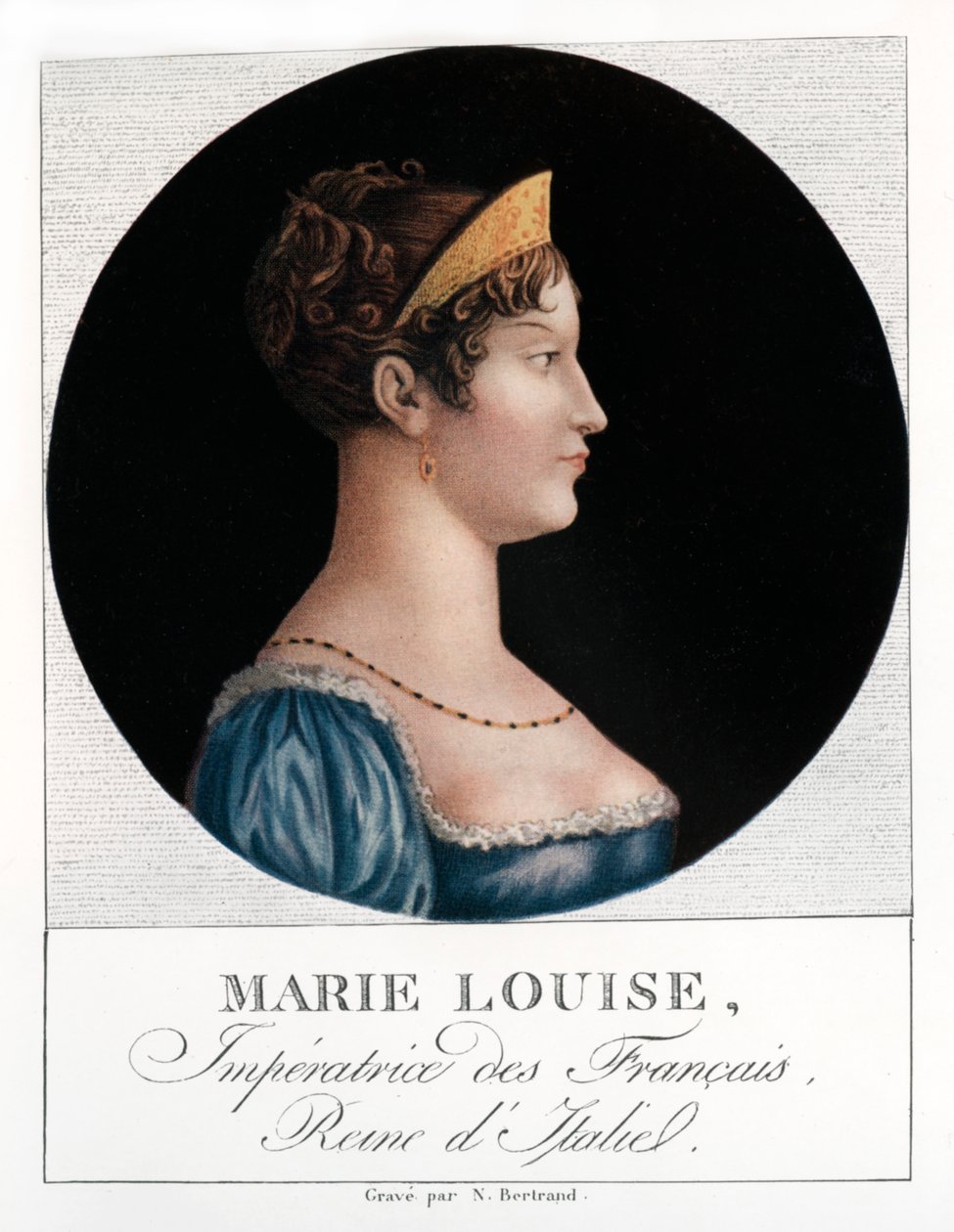 Marie Louise, Parman herttuatar, 1800-luvun alku, 1912. tekijältä N. Bertrand
