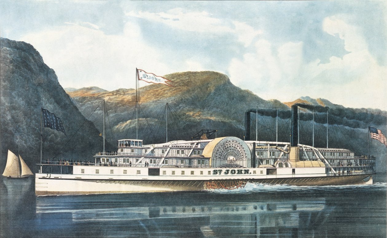 Hudson-joen höyrylaiva `St. John