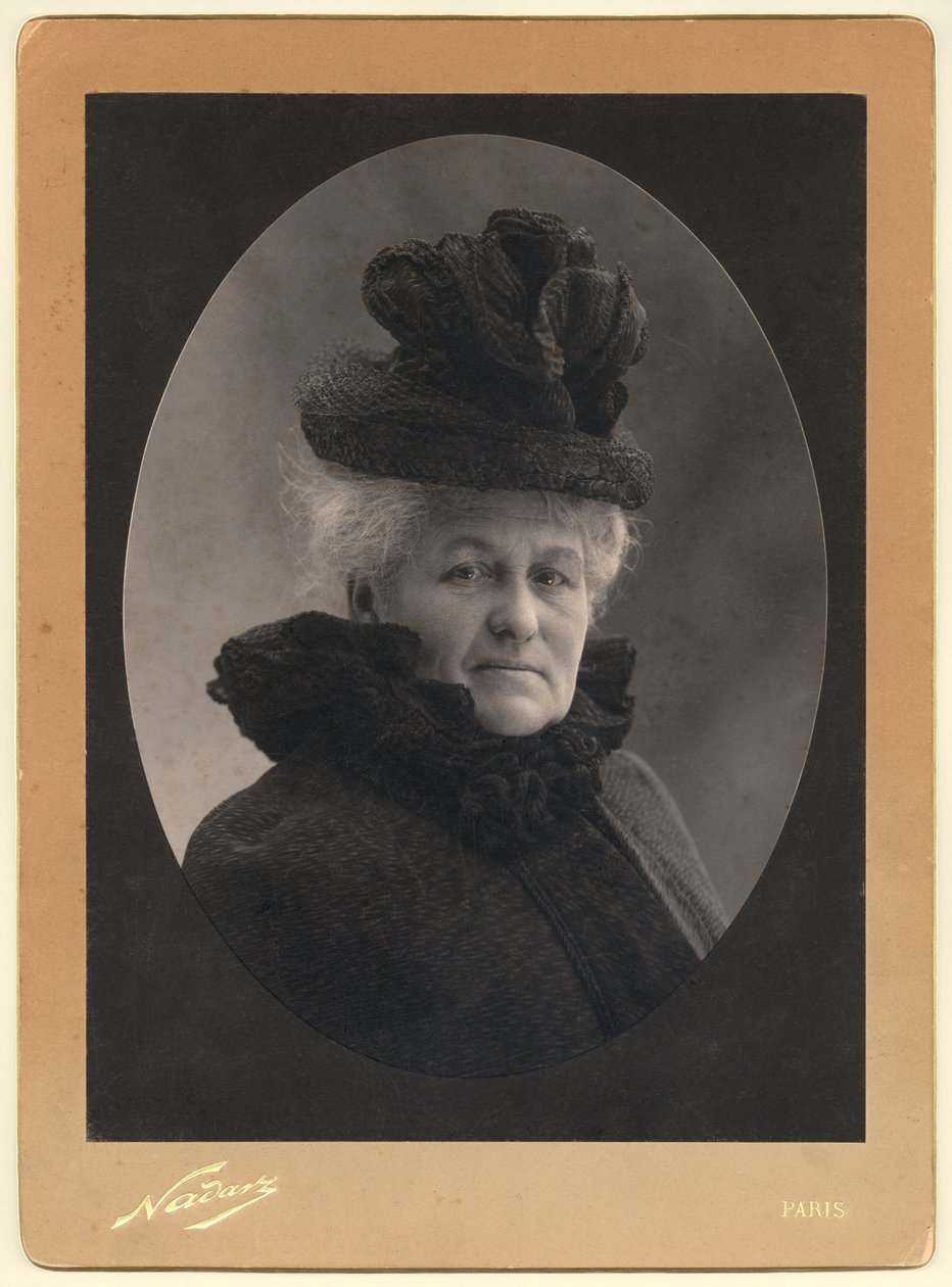 Alice Monet (1844-1911) 1899 (hopeaprintti) tekijältä Nadar