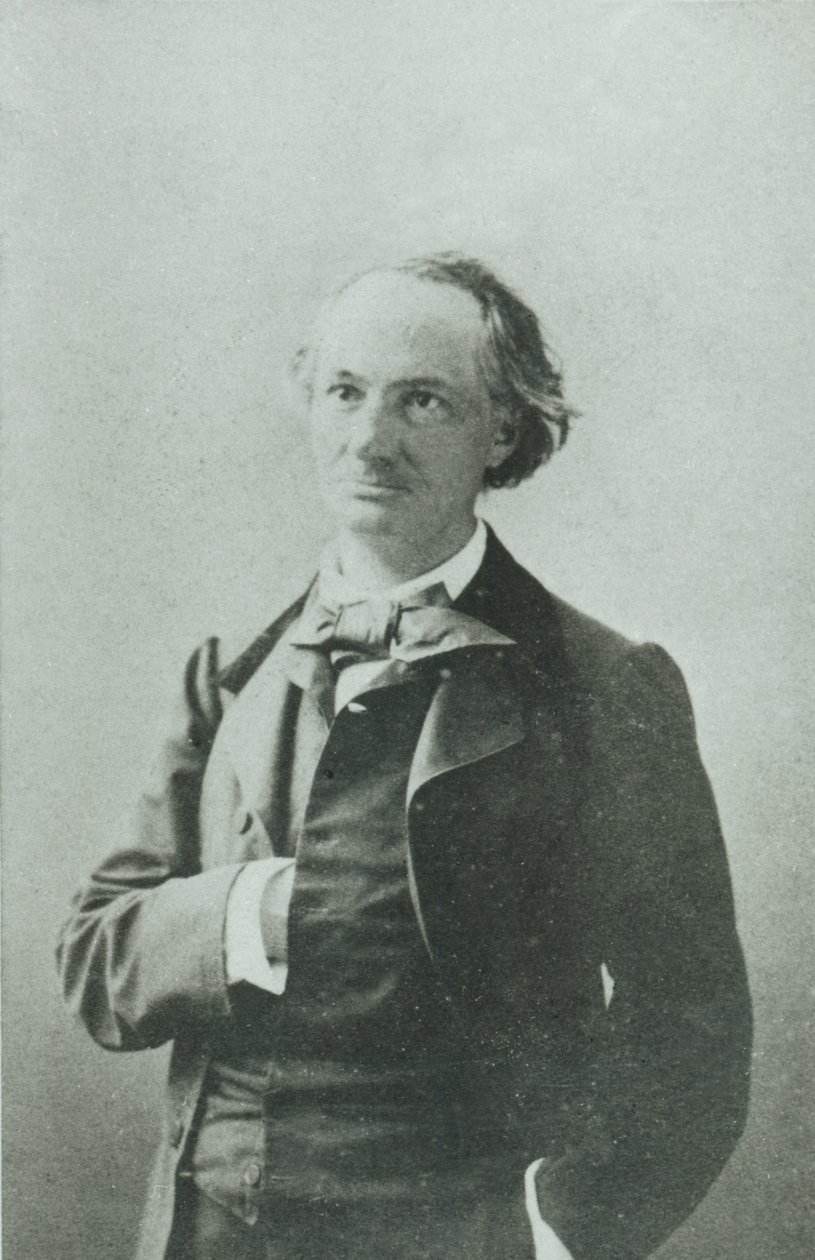 Charles Baudelaire (1821-67) tekijältä Nadar