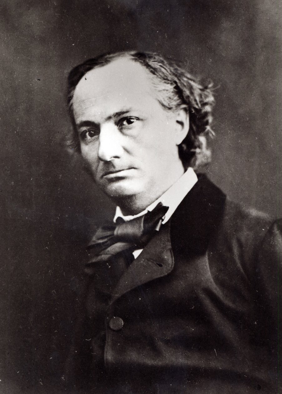 Charles Baudelaire (1821-67) tekijältä Nadar