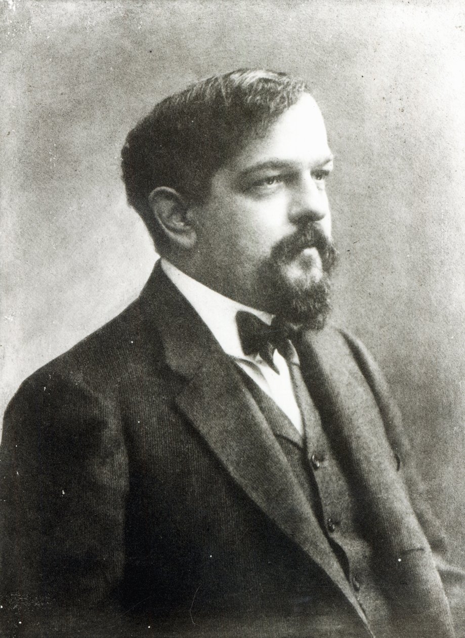 Claude Debussy, n. 1908 tekijältä Nadar