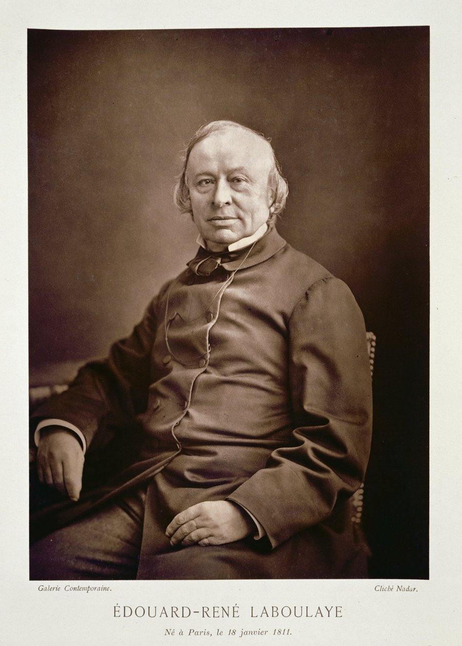 Edouard-Rene Laboulaye (1811–83), Galerie Contemporainesta, n. 1874–1878 tekijältä Nadar