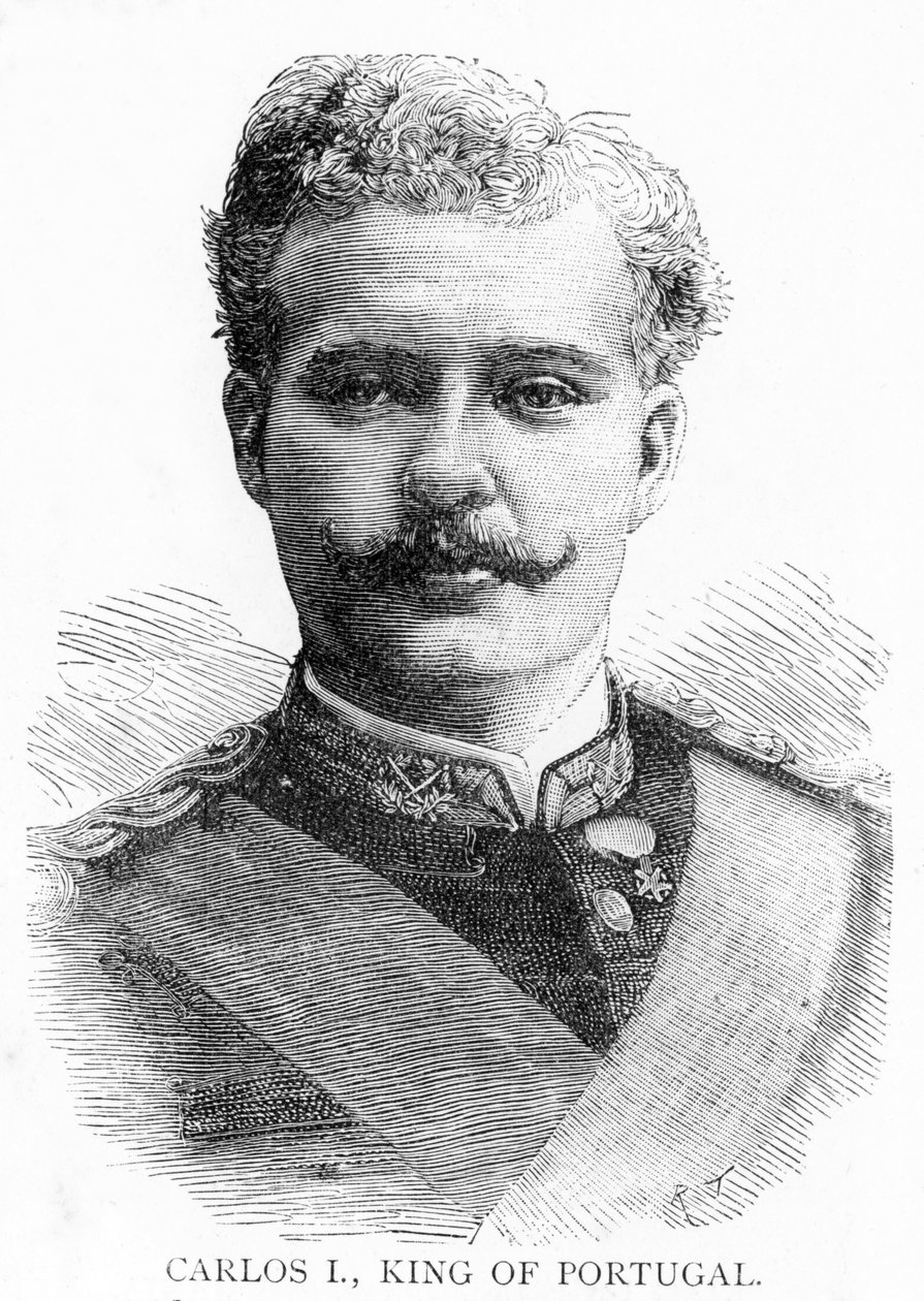 Portugalin kuningas Carlos I, 1893 tekijältä Nadar