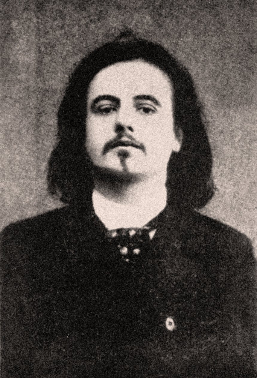 Alfred Jarryn muotokuva, 1896 tekijältä Nadar