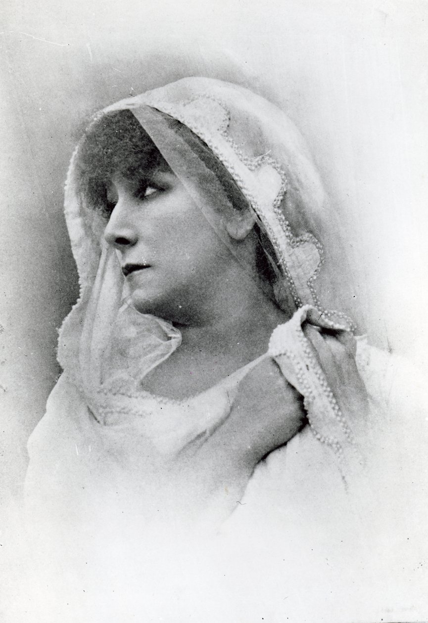 Sarah Bernhardt Jean Racinen "Phedrenä". tekijältä Nadar