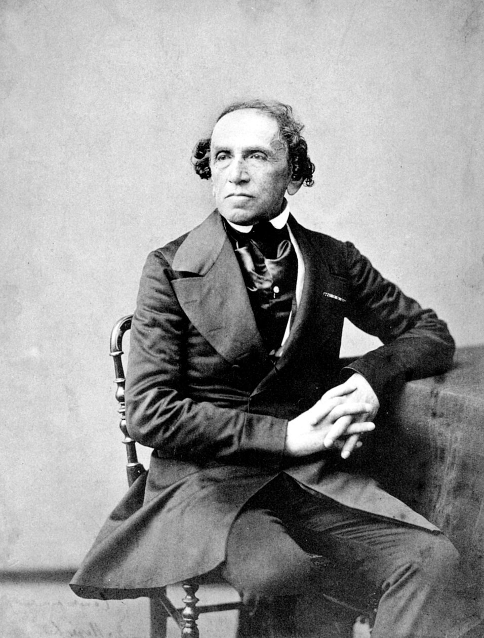 Saksalainen säveltäjä Giacomo Meyerbeer kuvannut Nadar tekijältä Nadar