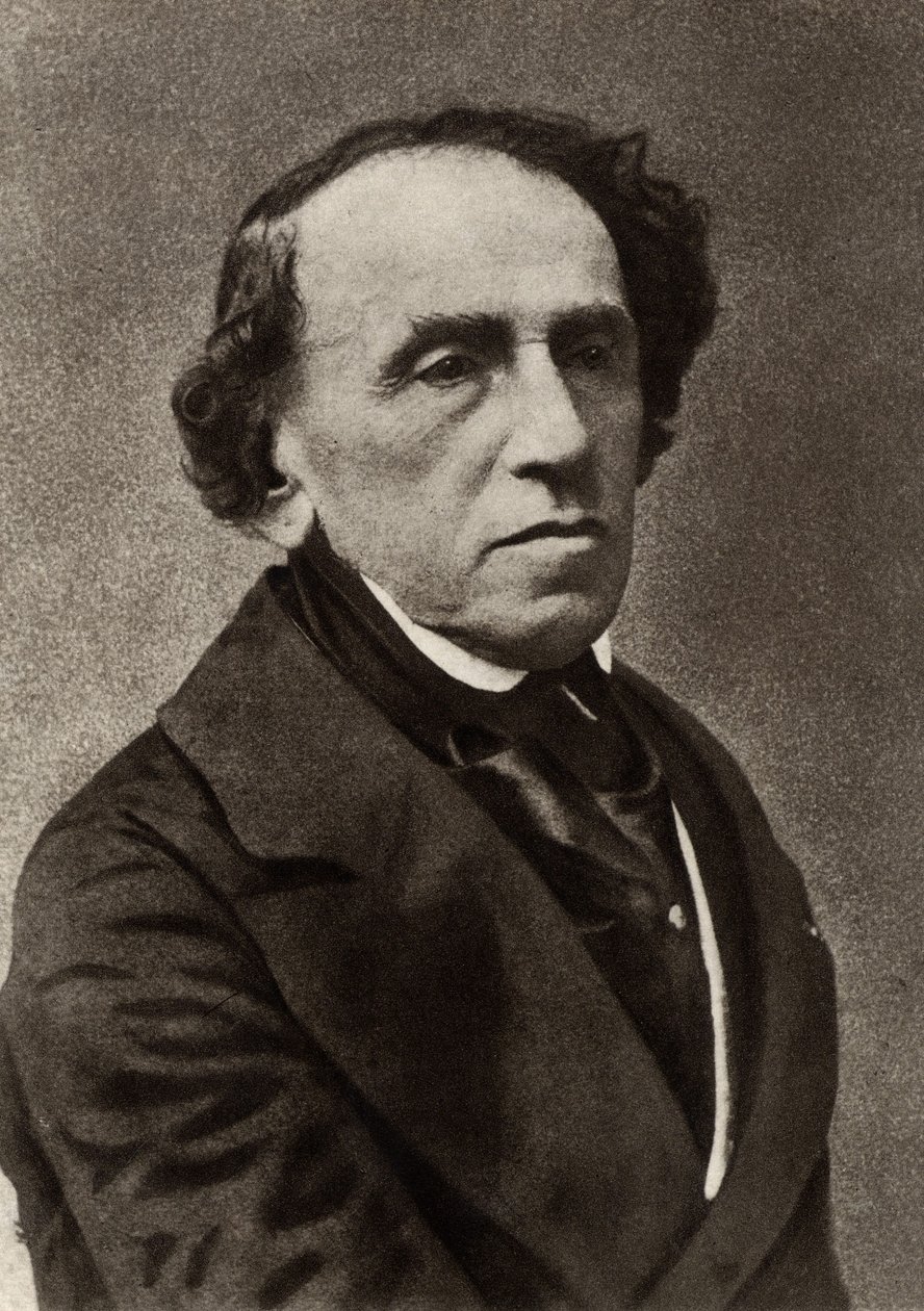 Giacomo Meyerbeer (1791-1864) tekijältä Nadar