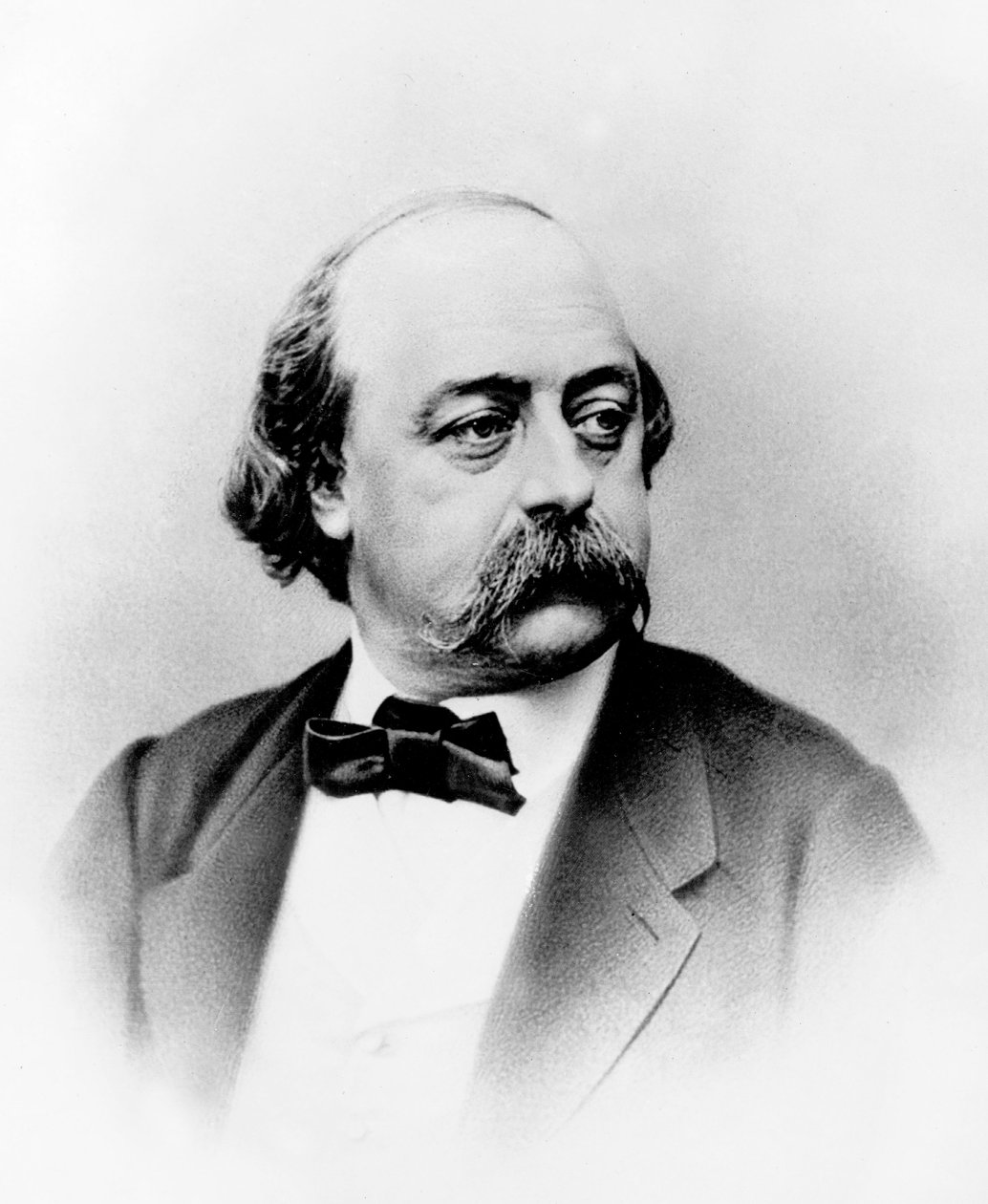 Gustave Flaubert (1821-1880) ranskalainen kirjailija n. 1875, kuva Nadar tekijältä Nadar (1820 1910) (studio of)