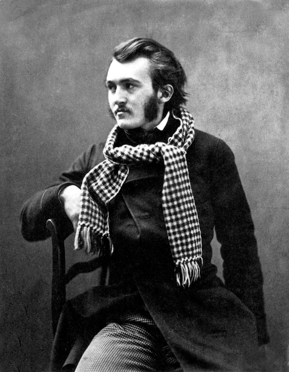 Ranskalainen kaivertaja Gustave Dore (1832-1883), kuvannut Nadar tekijältä Nadar