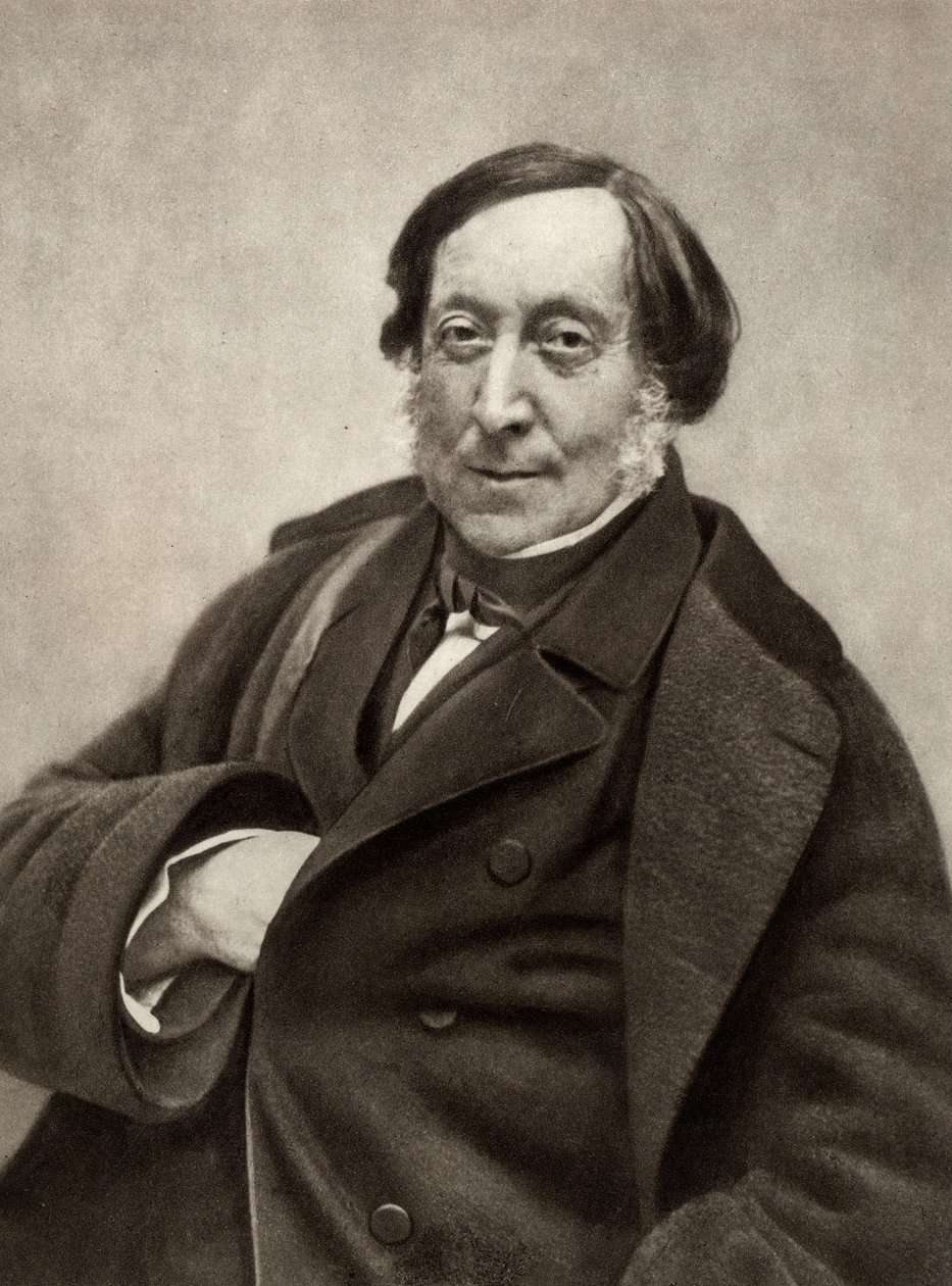 Gioachino (Antonio) Rossini (1792-1868) tekijältä Nadar