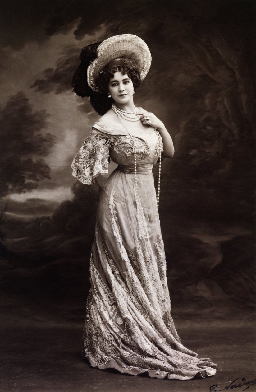 Lola Montez, tanssija Eliza Rosanna Gilbertin (1821-1861) taiteilijanimi, valokuva Nadar, Gaspard-Felix Tournachonin (1820-1910) salanimi tekijältä Nadar