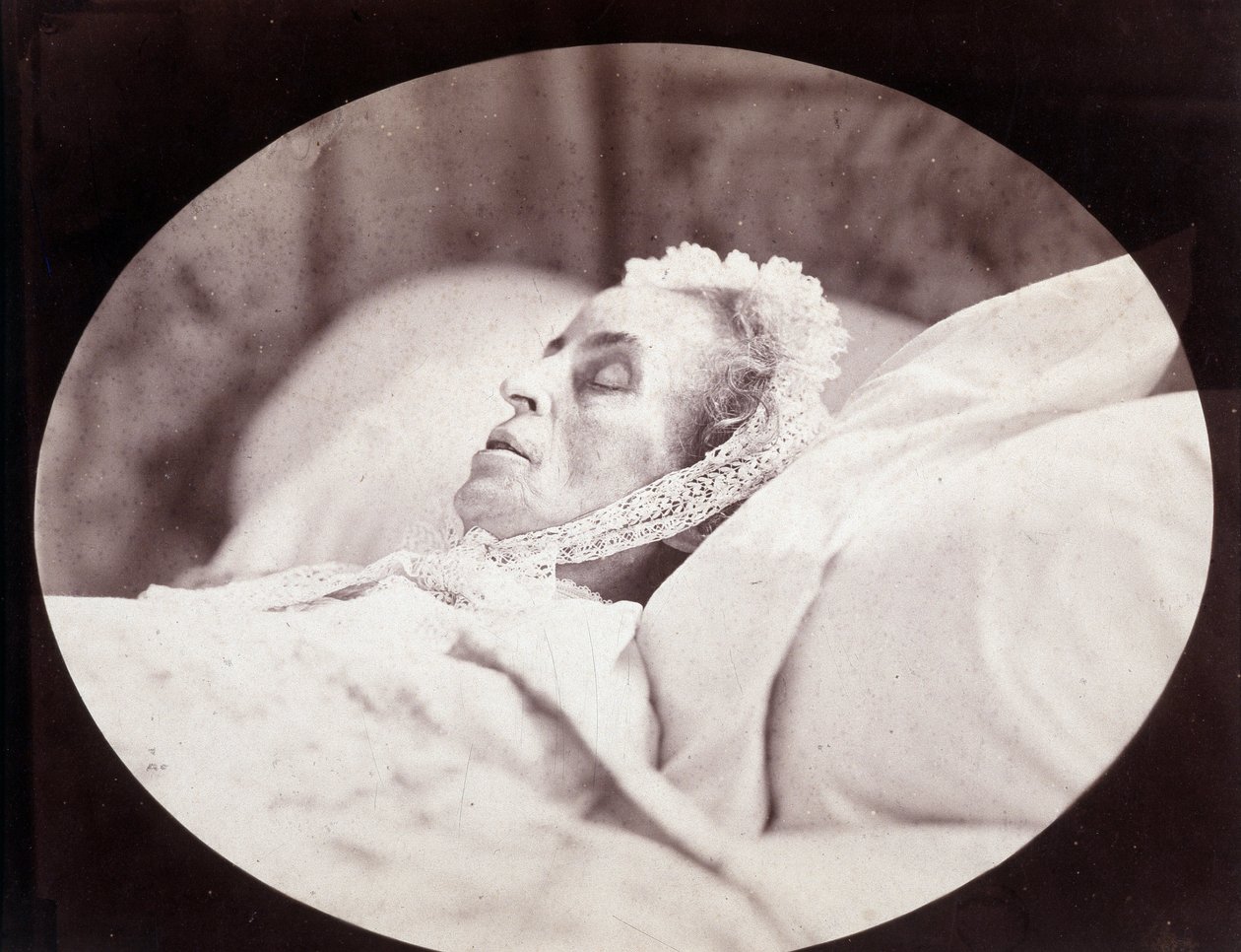 Marceline Desbordes-Valmore (Desbordes Valmore), ranskalainen kirjainnainen ja kuuluisa elegia (1786-1859) tekijältä Nadar
