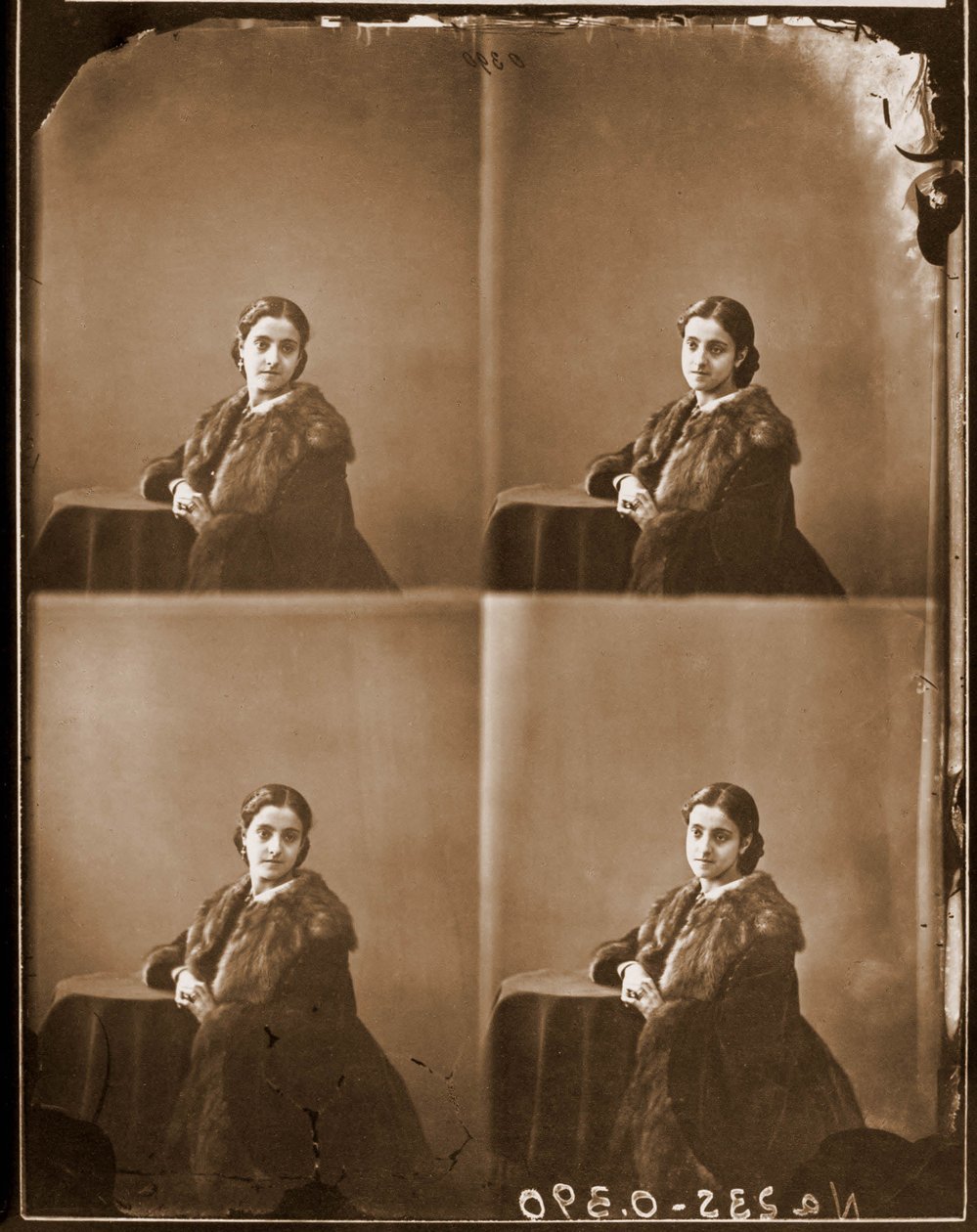 Muotokuva Adelina Patista, sopraano 1853-1919(kuva) tekijältä Nadar
