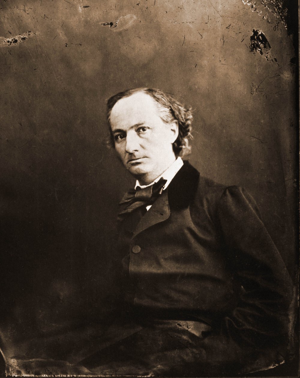 Charles Baudelairen muotokuva, kirjailija 1821-1867 (kuva) tekijältä Nadar