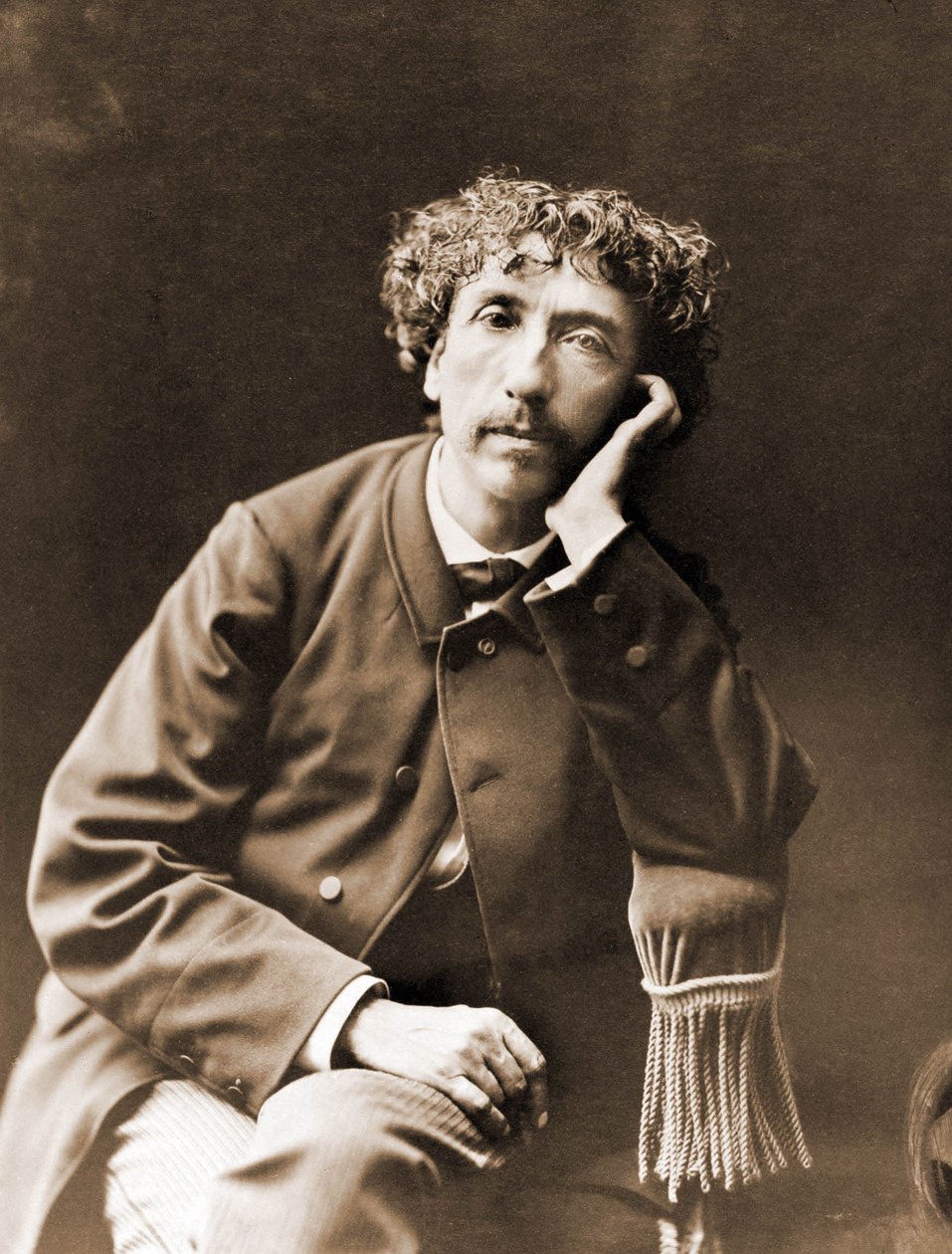 Charles Garnierin muotokuva, Pariisin oopperan arkkitehti 1825-1898 (kuva) tekijältä Nadar