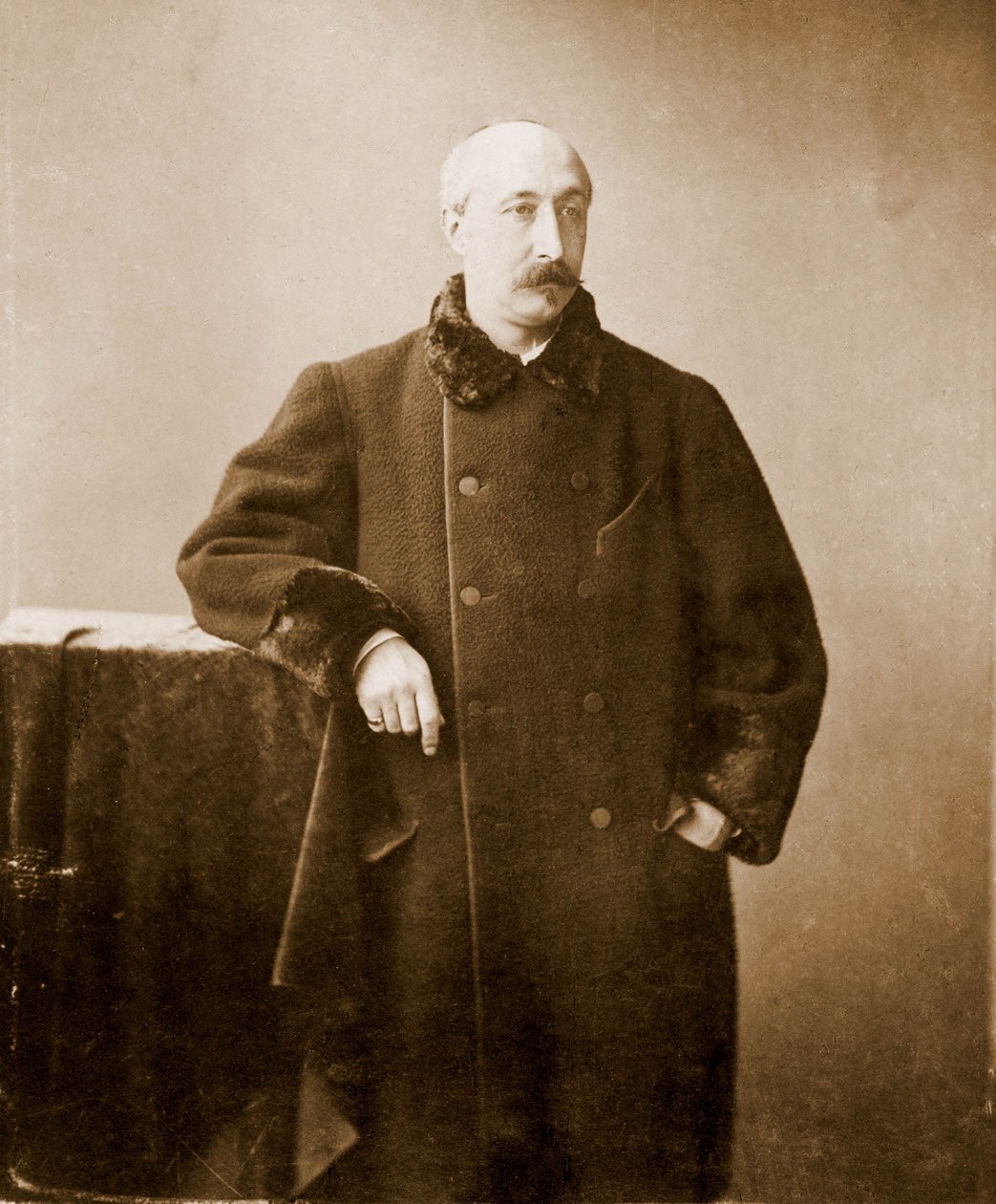 Ernest Feydeaun muotokuva, runoilija, kirjailija 1821-1873 (Georges Feydeaun isä) (kuva) tekijältä Nadar