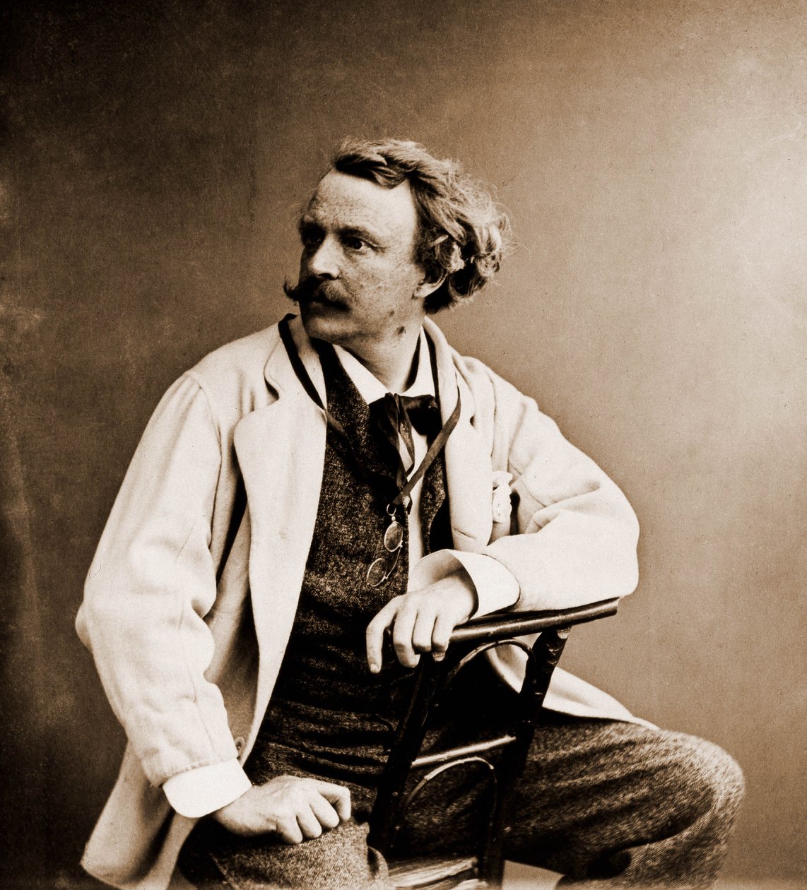 Felix Tournachonin muotokuva, joka tunnetaan nimellä "Nadar" 1820-1910 (kuva) tekijältä Nadar