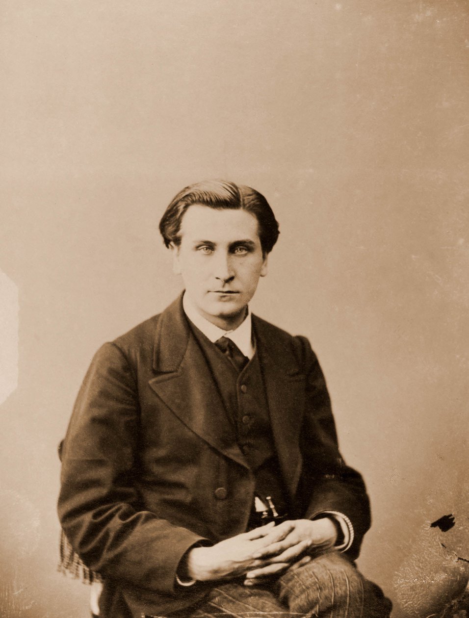 Francois Coppeen muotokuva, runoilija 1842-1908 (kuva) tekijältä Nadar