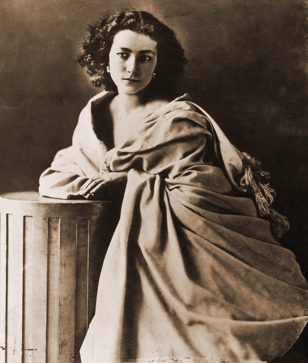 Henriette Rosine Bernardin muotokuva Sarah Bernhardtista (1844-1923), näyttelijästä 1844-1923 (kuva) tekijältä Nadar