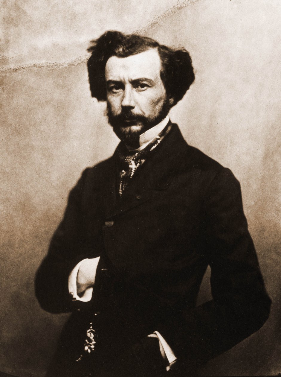 Maxime Du Campin muotokuva, kirjailija 1822-1894 (kuva) tekijältä Nadar