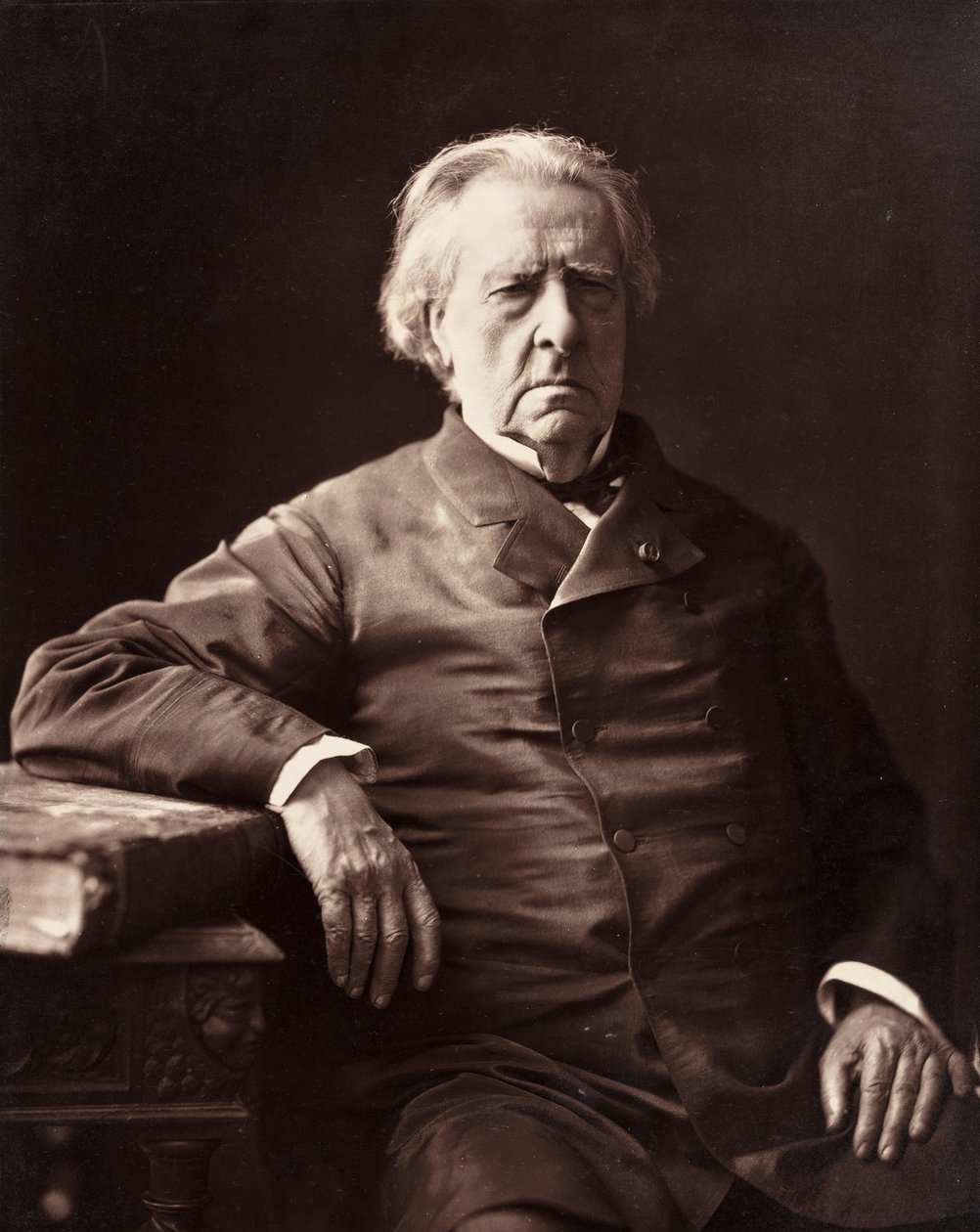 Baron Isidore Justin Séverin Taylor belgialainen näytelmäkirjailija ja matkakirjailija, 1789-1878, 187275. tekijältä Nadar