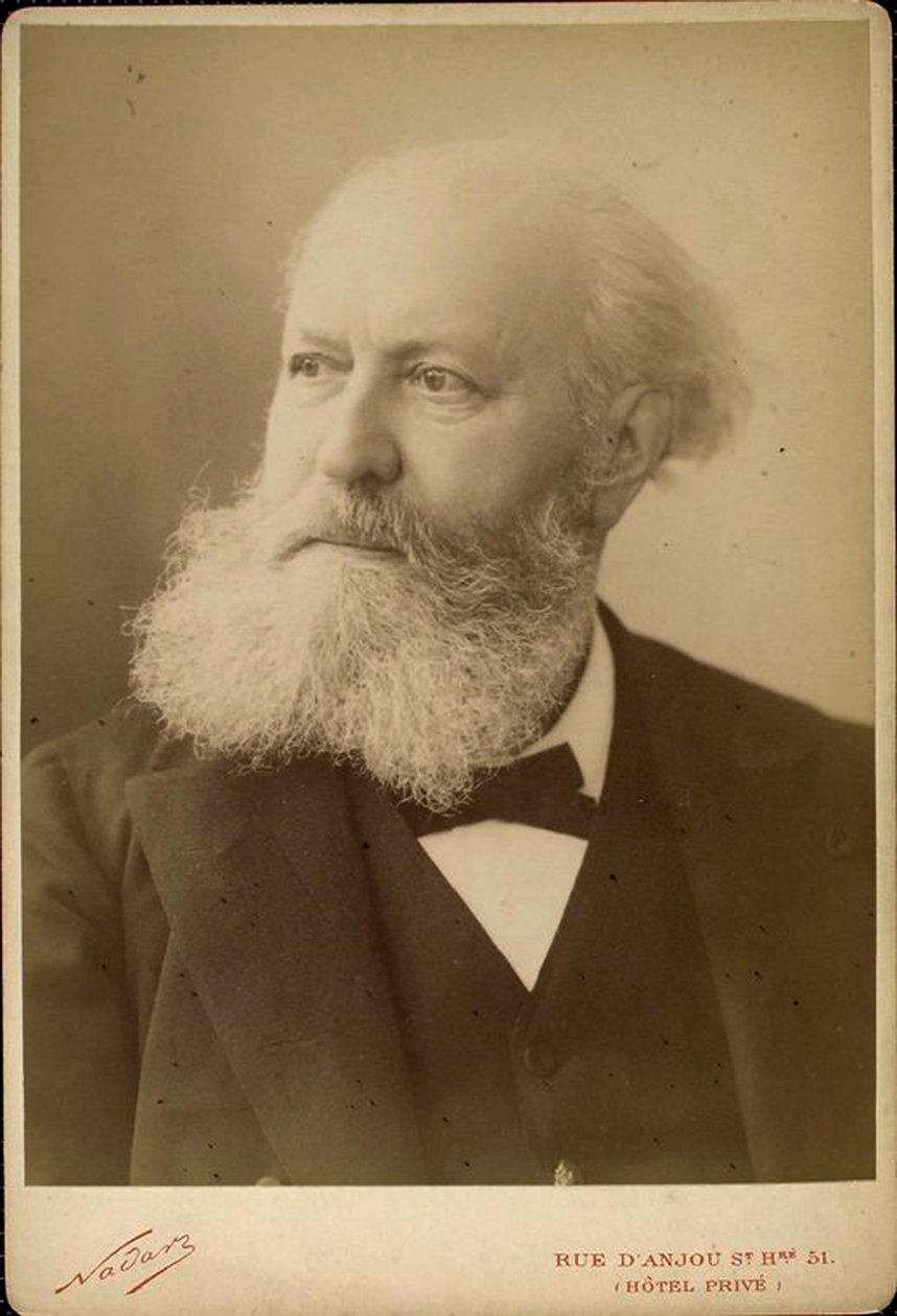 Charles Gounod, ranskalainen säveltäjä, 1800-luvun loppu tekijältä Nadar