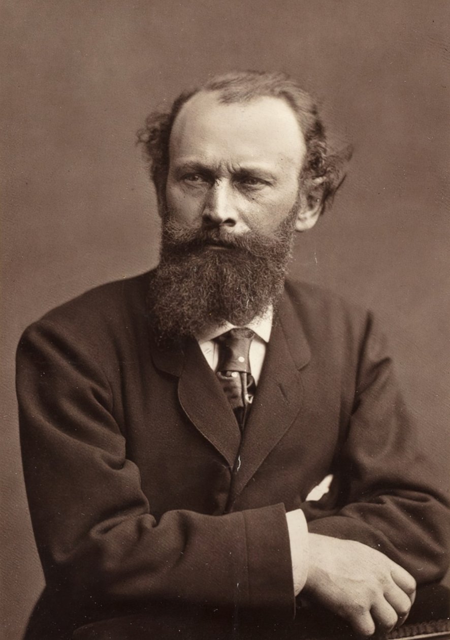 Edouard Manet ranskalainen taidemaalari, 1832-1883, 1865. tekijältä Nadar