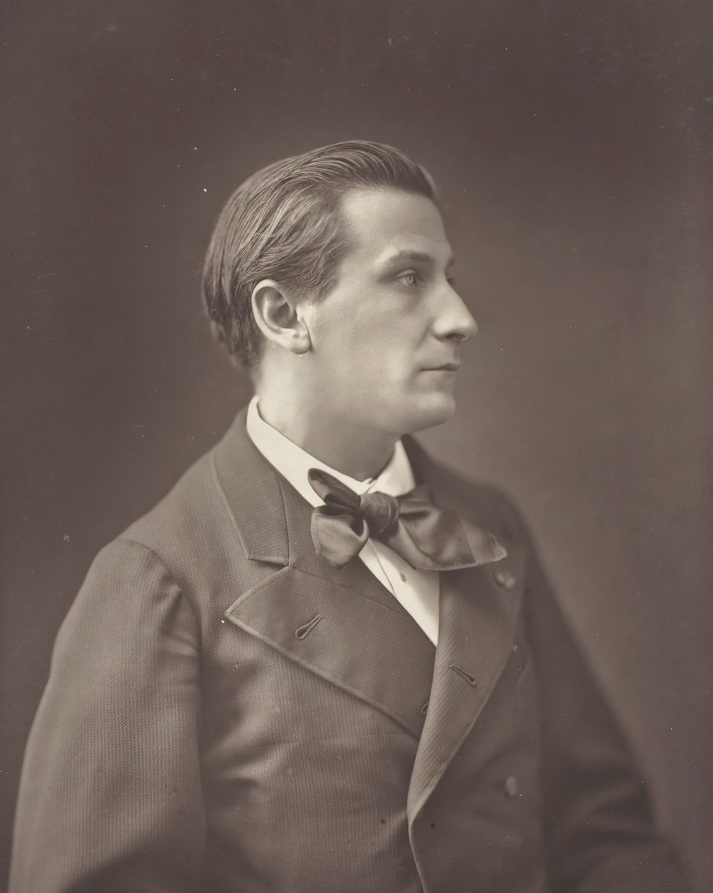 François Coppée Ranskalainen runoilija ja kirjailija, 1842-1908, n. 1876. tekijältä Nadar