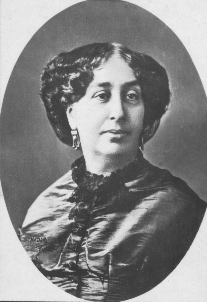 George Sand, 1893 tekijältä Nadar