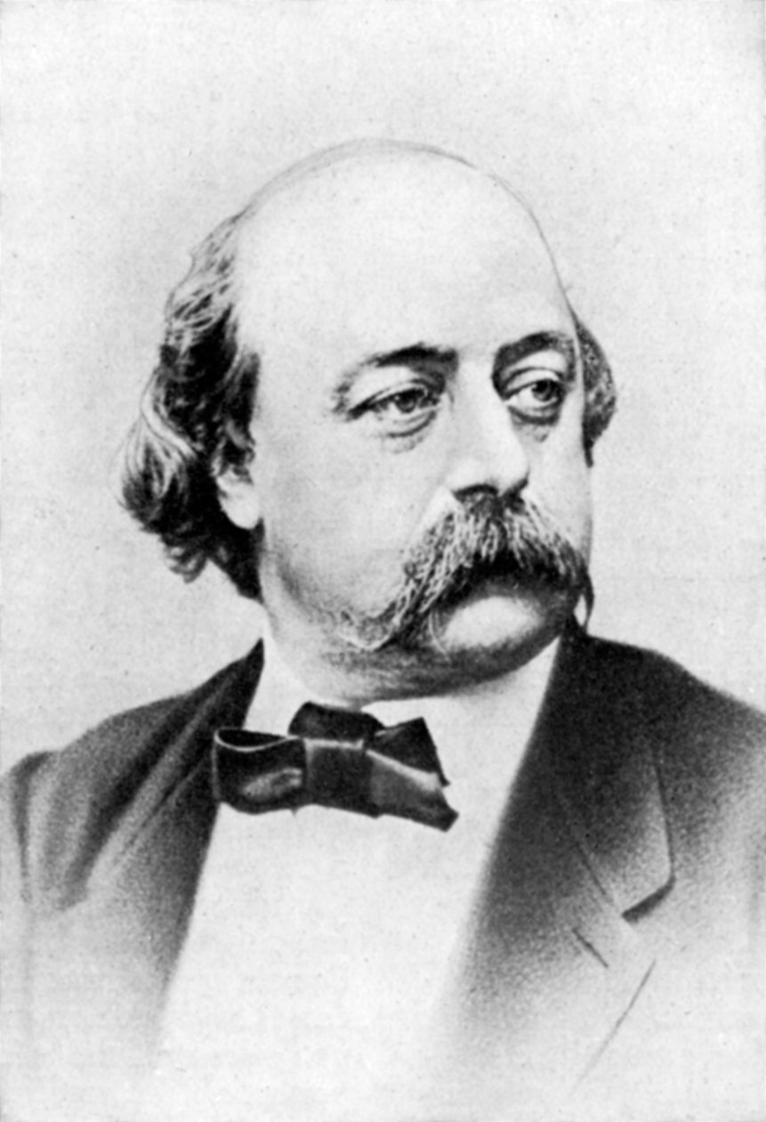 Gustave Flaubert, ranskalainen kirjailija, 1800-luku. tekijältä Nadar