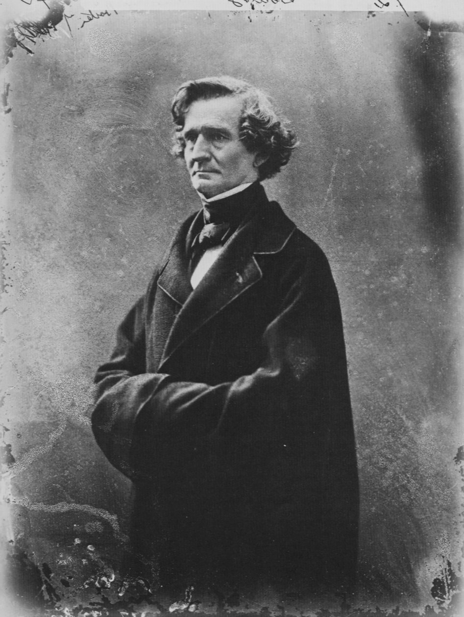 Hector Berlioz, ranskalainen romanttinen säveltäjä, 1863 tekijältä Nadar