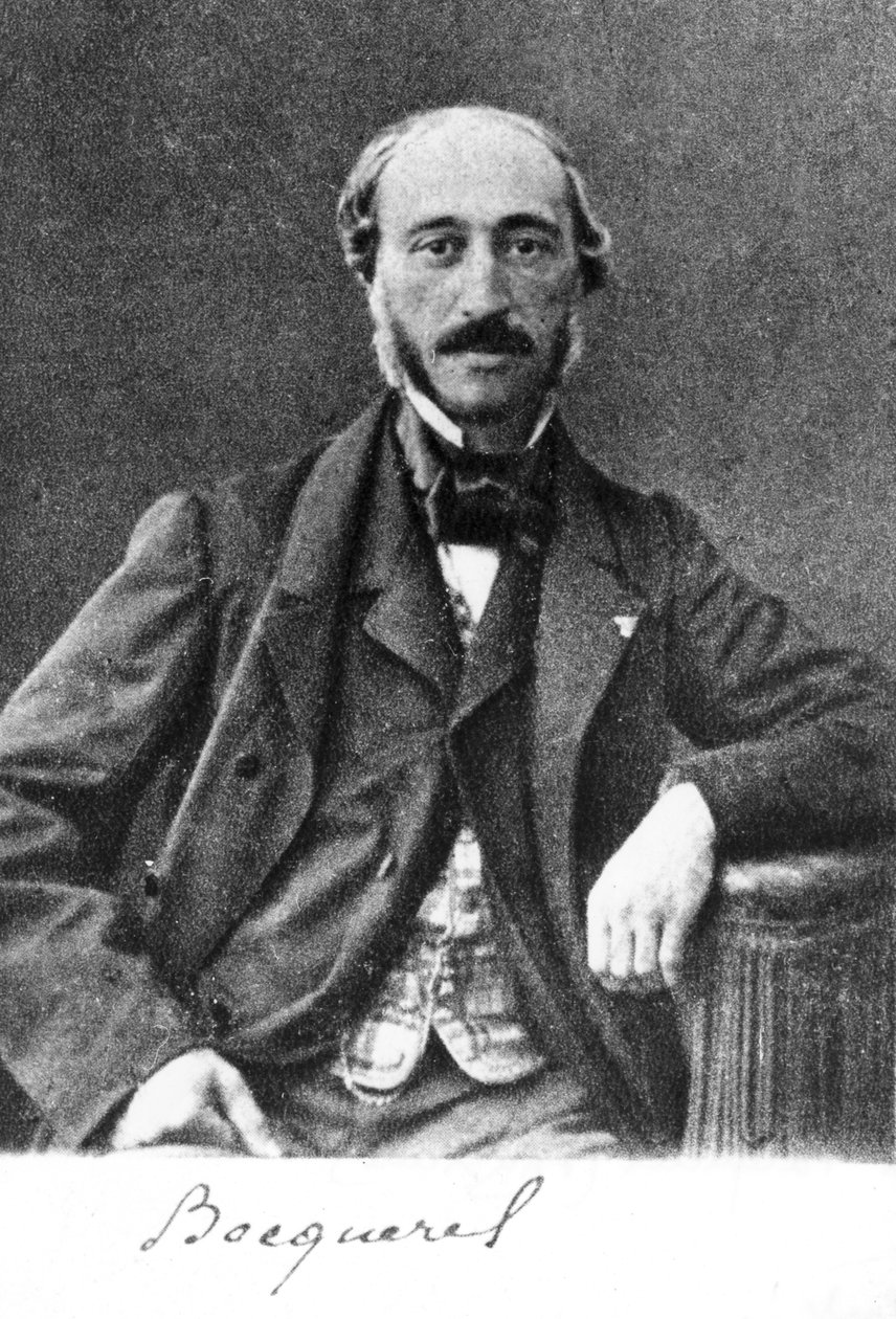 Henri Becquerel, ranskalainen fyysikko, 1890-luku tekijältä Nadar