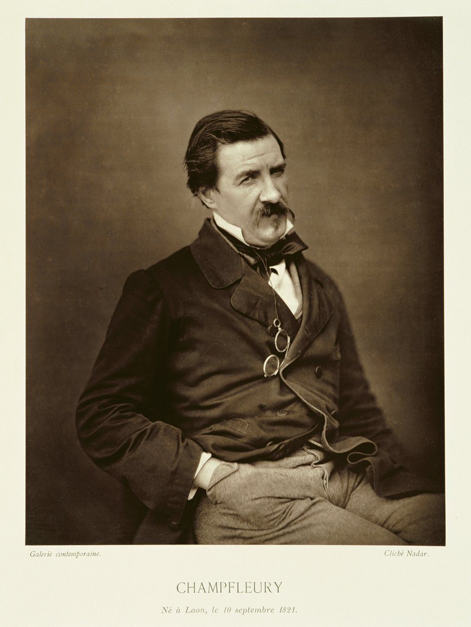 Jules Francois Felix Husson, "Champfleury" (1821-89), "Galerie Contemporaine", n. 1874-78 tekijältä Nadar