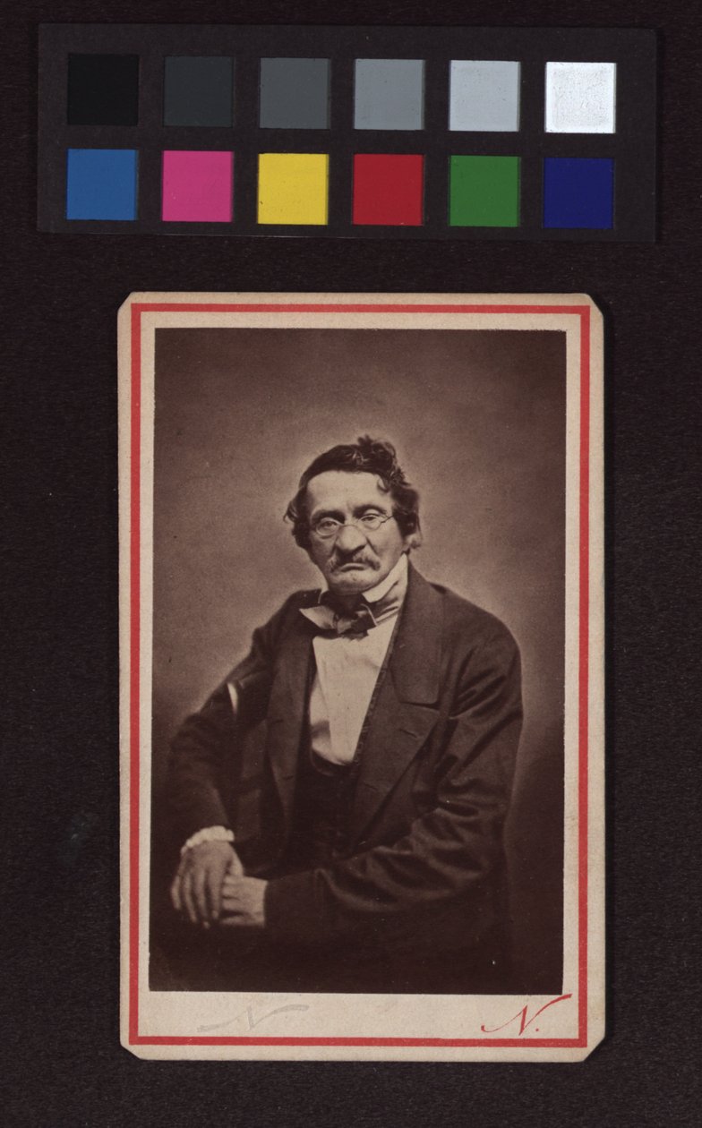 Moritz Gottlieb Saphir (1795–1858), kirjailija, toimittaja, satiirikko tekijältä Nadar