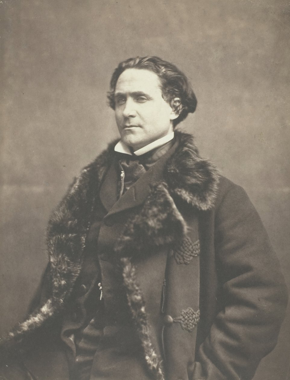 La Fontainen muotokuva, n. 1854-1860. tekijältä Nadar