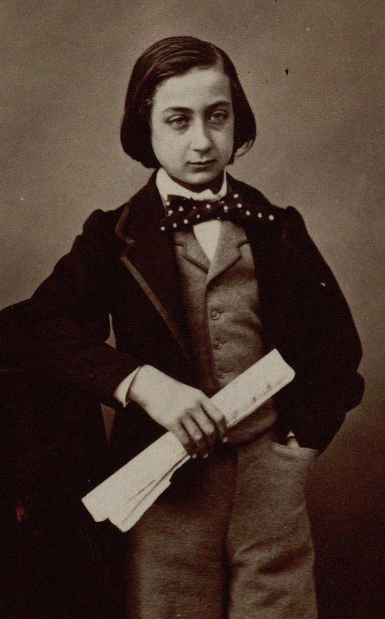 Viulisti ja säveltäjä Henri Kettenin muotokuva 1848-1883. tekijältä Nadar