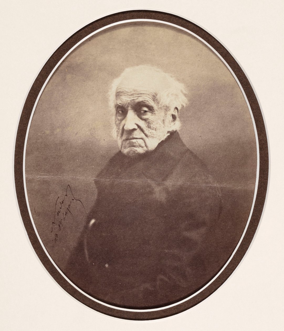 Adam Jerzy Czartoryskin muotokuva (1770-1861) tekijältä Nadar