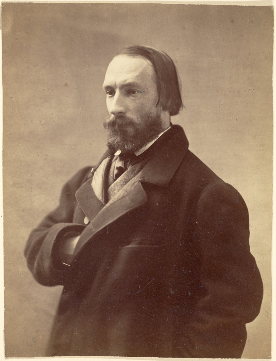 Auguste Vacquerie, kirjailija tekijältä Nadar [Gaspard Félix Tournachon]