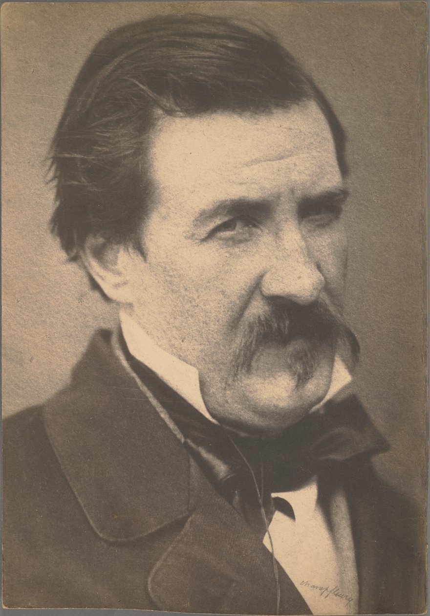 Champfleury [Jules-Francois Husson] tekijältä Nadar [Gaspard Félix Tournachon]