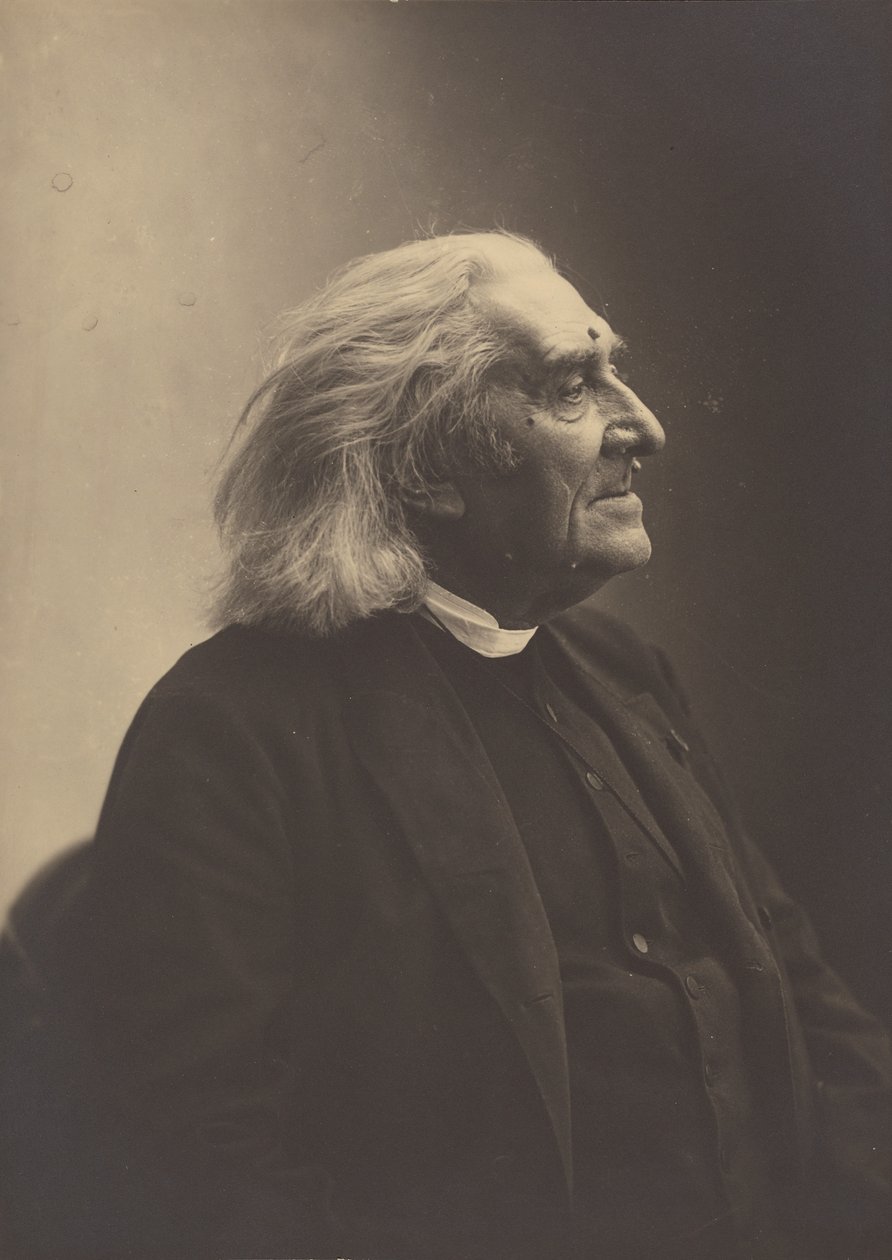 [Franz Liszt] tekijältä Nadar [Gaspard Félix Tournachon]
