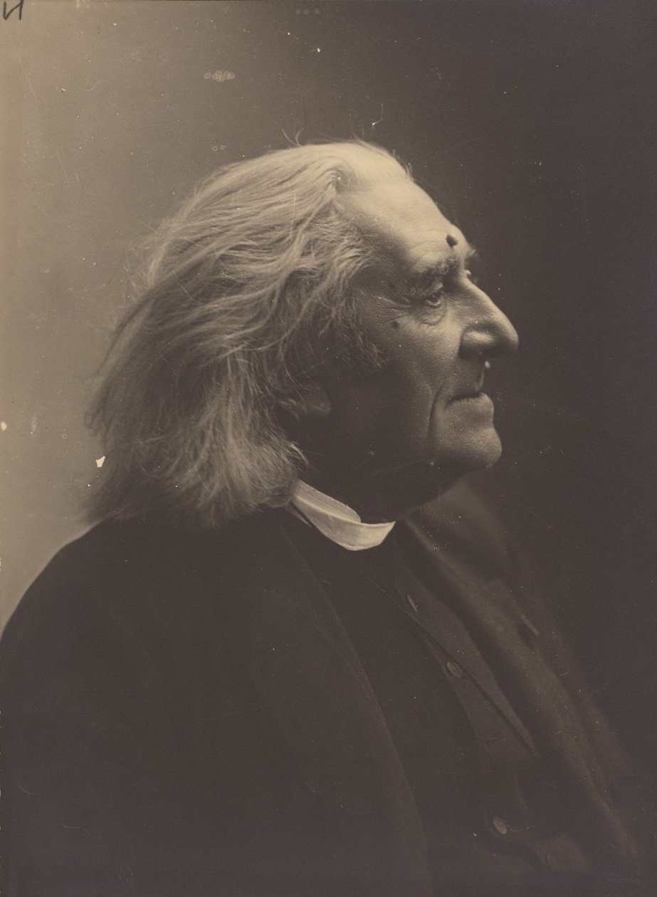 [Franz Liszt] tekijältä Nadar [Gaspard Félix Tournachon]